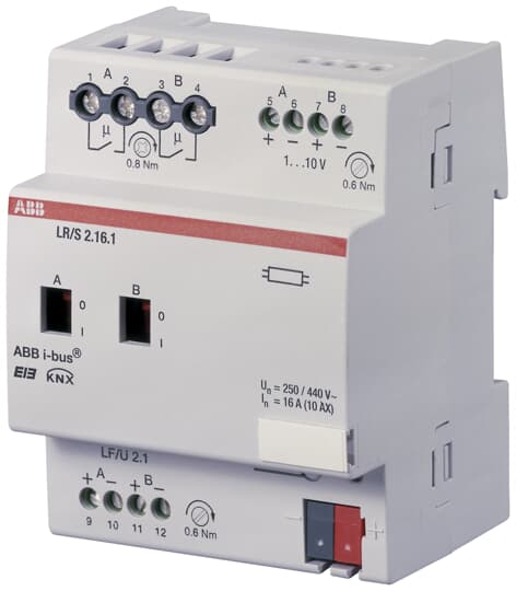 ABB Řadový regulátor osvětlení 2násobný 2CDG110087R0011