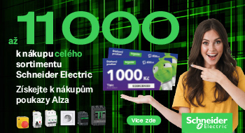 ALZA poukázky k nákupu sortimentu Schneider Electric ALZA poukázky k nákupu sortimentu Schneider Electric