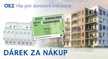 Poukázky Pluxee k nákupu vybraných svodičů OEZ Poukázky Pluxee k nákupu vybraných svodičů OEZ