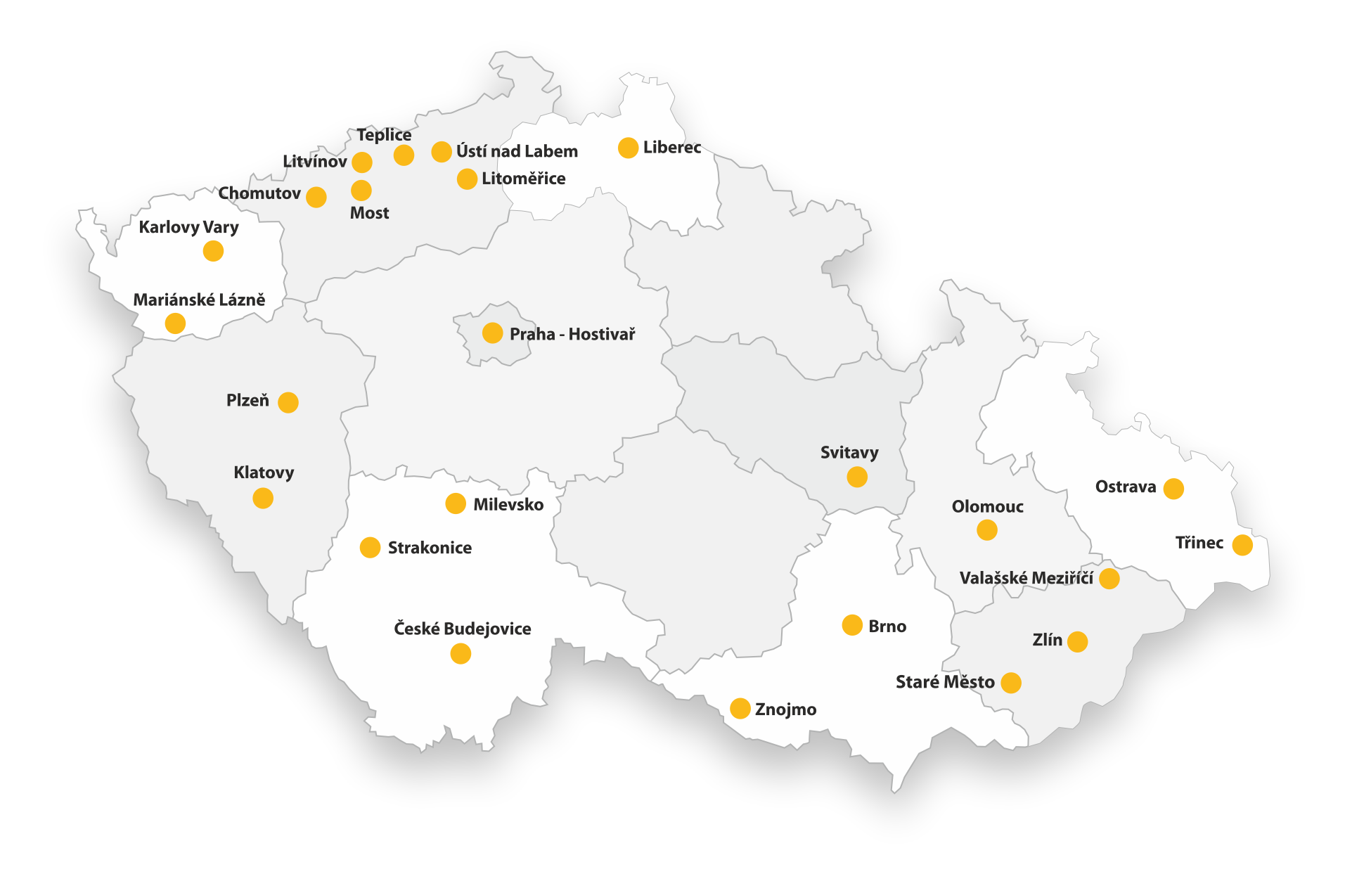 Mapa pobočky Elfetex Mapa pobočky Elfetex